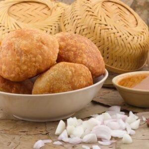 Bhola Misthan Bhandaar - onion kachori